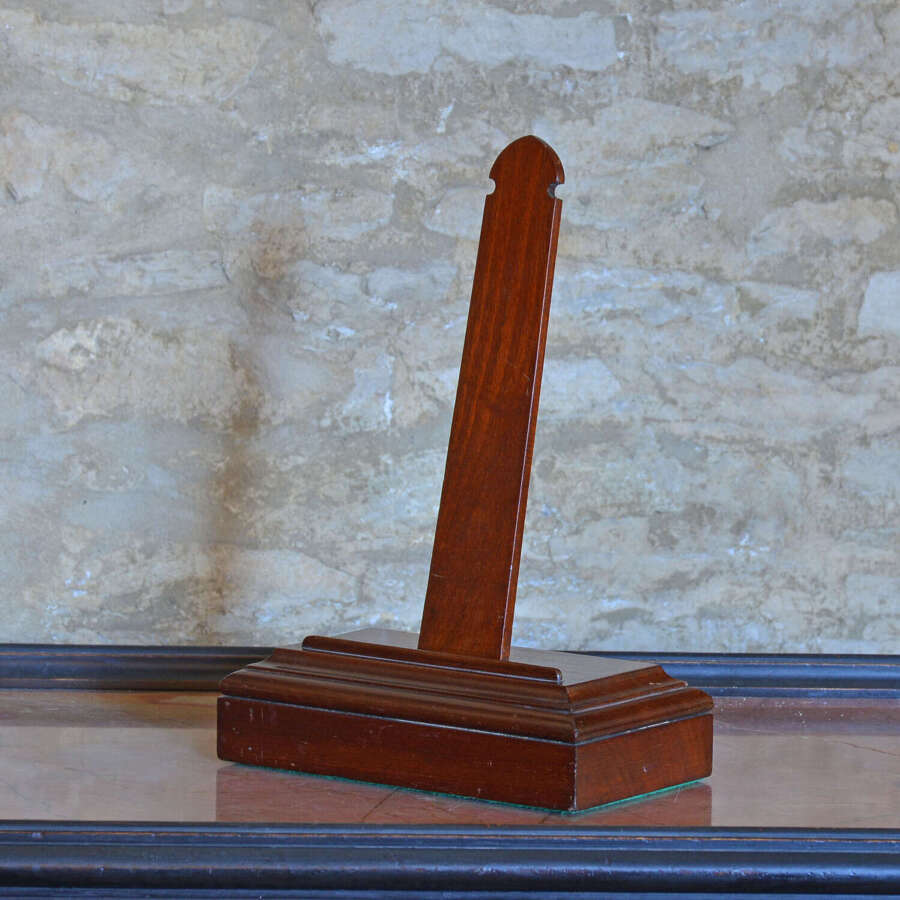 19th century mahogany tray stand