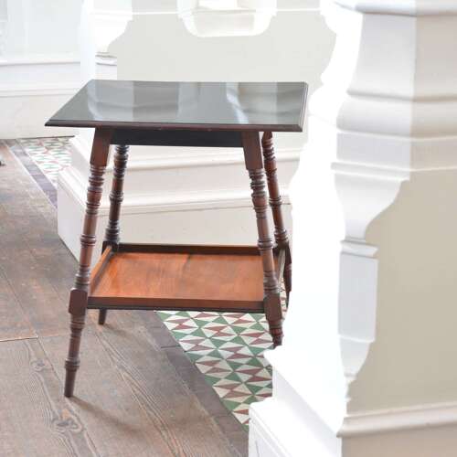 Aesthetic Movement walnut table