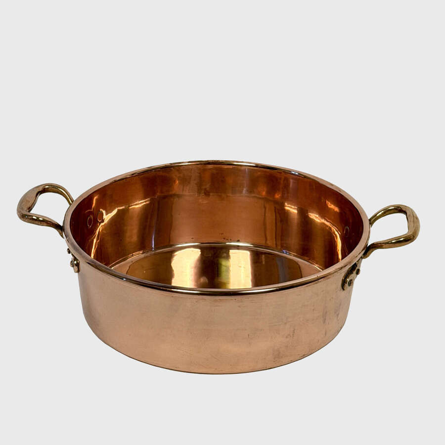 Copper preserving pan